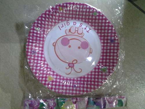 It's a girl big party paper plates (10)