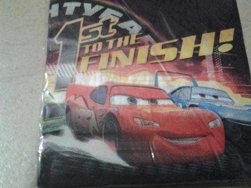 Cars mcqueen party serviettes (20)