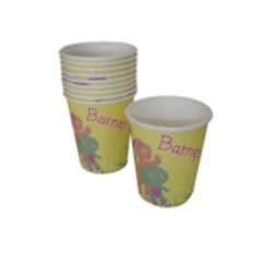 Barney kids party paper cups (10), was R26 now R15