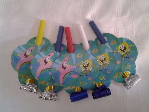 Spongebob kids party blow outs ( 5 per pack)