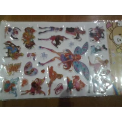 Winx puffy sticker sheet