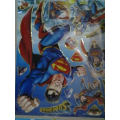 Superman sticker sheet