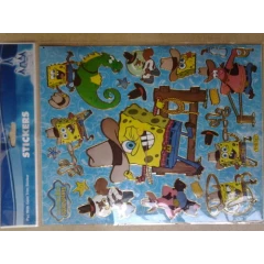 Spongebob sticker sheet