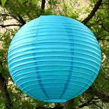 Lanternl  - blue +-30cm
