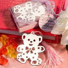Teddy bear bookmark in a box, perfect for baby shower gift was R13 now R7