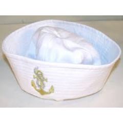 Material Sailor hat for kiddies was R55 now R28