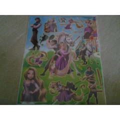 Tangled sticker sheet