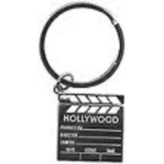 Director board, clap board, plastic keyring, perfect for Hollywood party