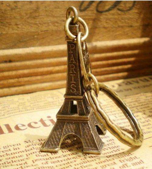 Eiffel tower keyring, perfect wedding thank you gift
