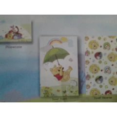Winnie the Pooh duvet cover set,  single, reversible