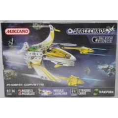 Meccano set space chaos silverforce, was R150 now R120, 4104A