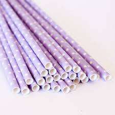 Paper straws 20 per pack -
