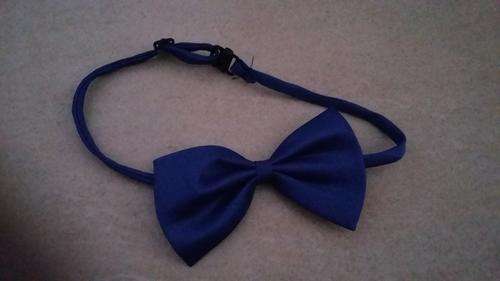 Wedding / concert / dress up - kids bow tie blue/navy