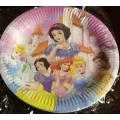 Princess party paper plates big (10 in pack), was r25 now R12