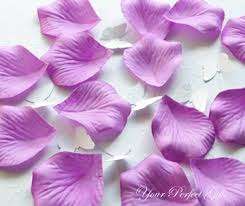 Lavender rose material petals- confetti