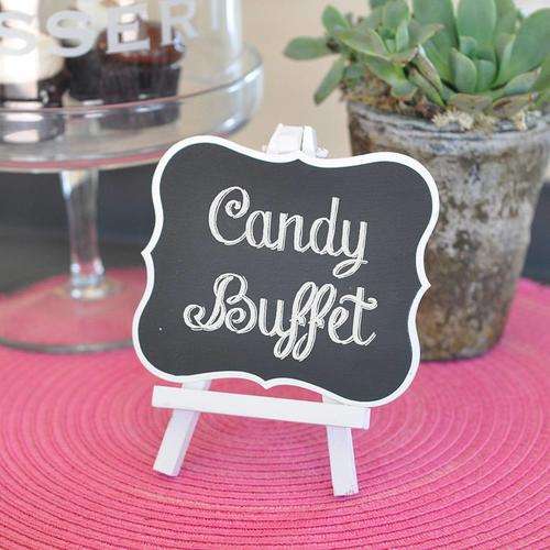 Mini Chalkboard easel 11x14cm