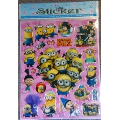 Minion sticker sheet was R8 now R4