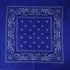 Navy blue headband /  party bandana