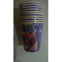 SPIDERman party paper cups