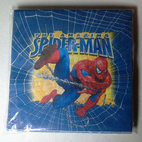 Spiderman serviettes (16)