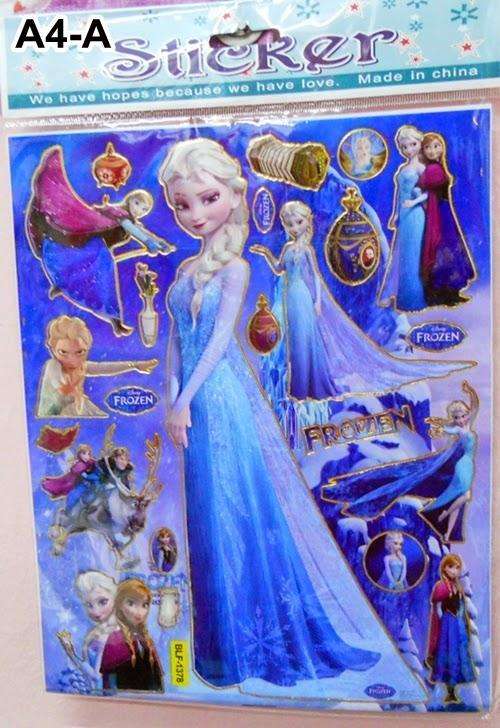 Frozen sticker sheet