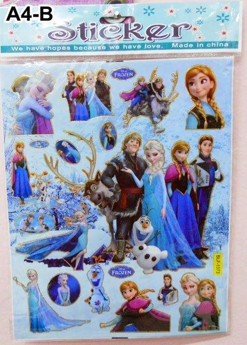 Frozen sticker sheet