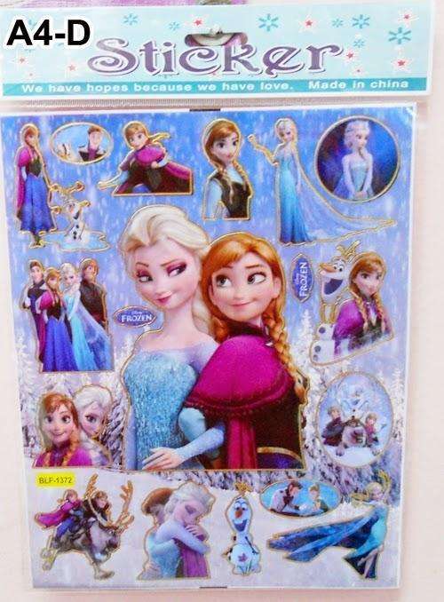 Frozen sticker sheet