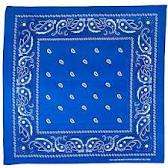 Skye blue headband /  party bandana  54x54cm