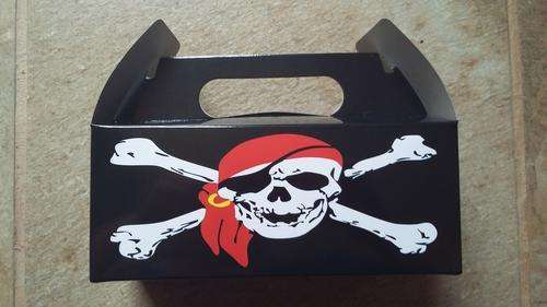 Pirate party boxes - 5 per pack