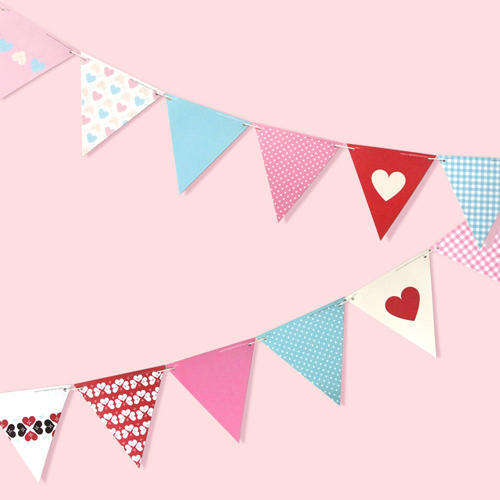 Party flags Cardboard