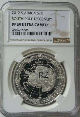 2012 South Pole Discovery PF69 Ultra Cameo