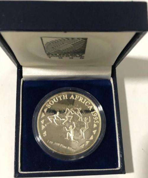 1995 Soccer World Cup 1oz Proof