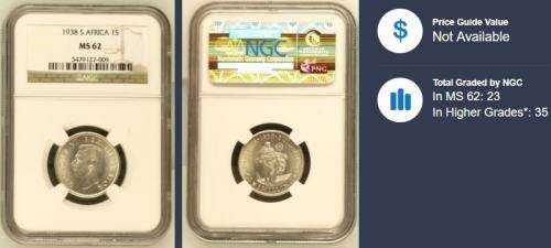 1938 1 Shilling MS62 NGC 3479127-009