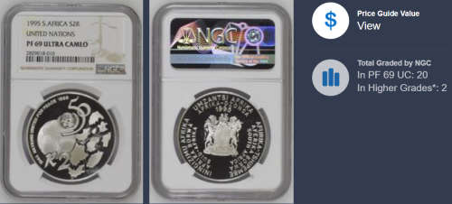 1995 R2 United Nations PF69 Ultra Cameo PF69 Ultra Cameo NGC 2829018