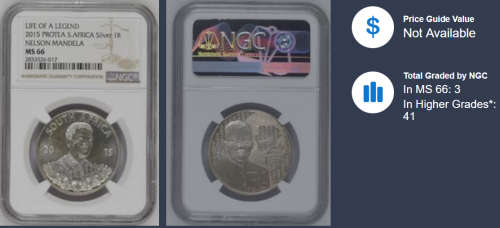 Protea R1 Nelson Mandela - Life of a Legend MS66 NGC 2833526-017