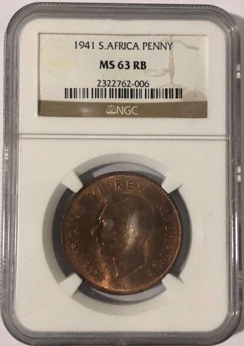 1941 Penny MS63RB