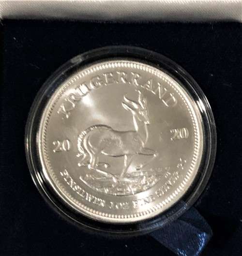 2020 Silver Brilliant Uncirculated Krugerrand 1oz