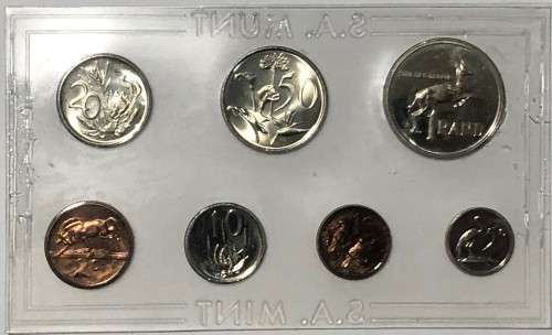 1987 UNC Set in original packaging(Nickel R1)