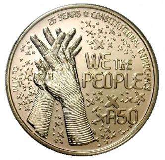 2019 Celebrating South Africa 25 Years Constitutional Democracy 8 Coin Proof Set(Sealed as released)
