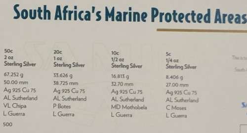 2016 Marine Protected Areas Prestige set(Mintage - 500)
