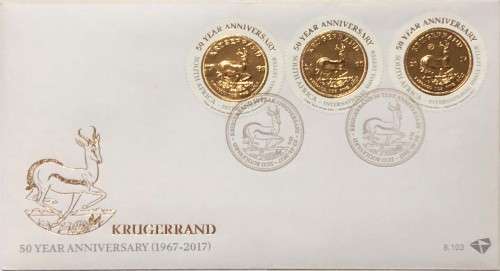 50 Year Anniversary of the Krugerrand 1967 - 2017 FDC