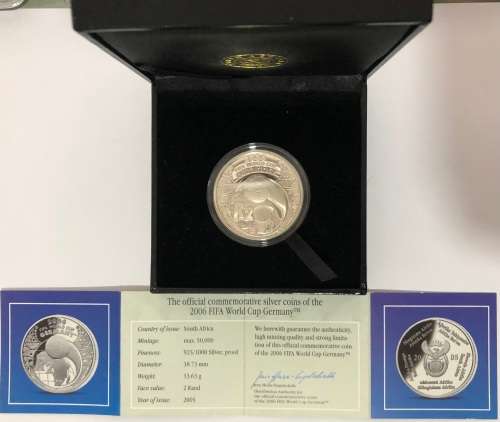 2006 Official Commemorative Silver Coin of the FIFA World Cup Germany(1.4 Ounces)