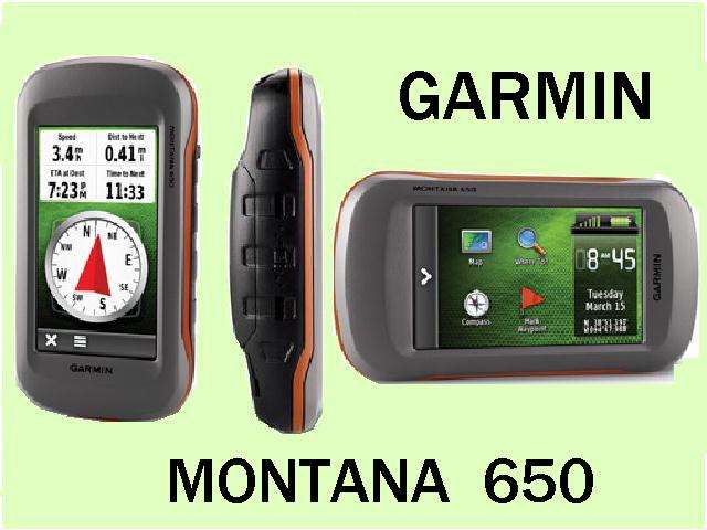 Garmin Montana 650 Handheld GPS Navigator CAR / BIKE/ BOAT/ HIKE