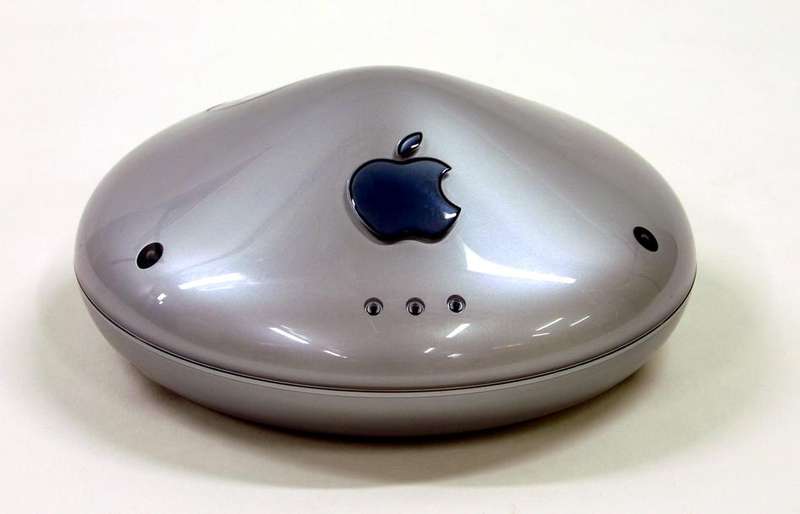 Apple Airport Base Station, 'Graphite' Wireless Modem + Netgear ADSL Firewall Router DG834