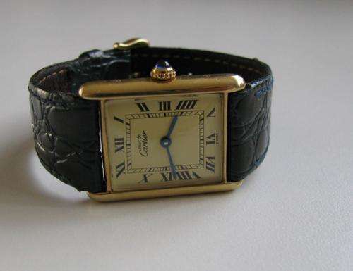 Cartier Tank Gold Ladies watch