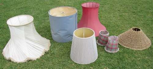 VINTAGE LAMP SHADES