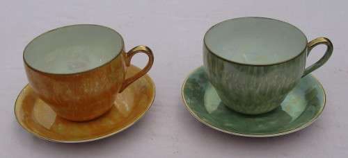 BIG CUPS & SAUCERS