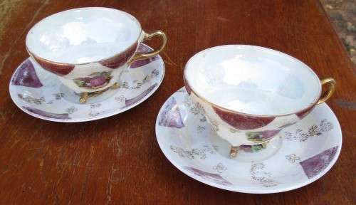 CUPS AND SAUCERS