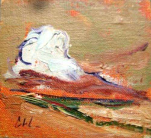 Corne Weideman, Oil On Board, 10 x 10 x 0.5 cms, Abstract