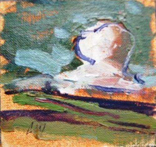 Corne Weideman, Oil On Board, 10 x 10 x 0.5 cms, Abstract